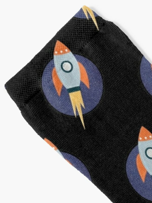 Мужские носки Space носки с изображением ракеты