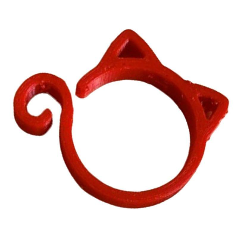 Tomato Support Clips Cat Shaped Plant Support Clips Gardening Plant & Flower Lever Loop Gripper Clips Garden Clips To Grow