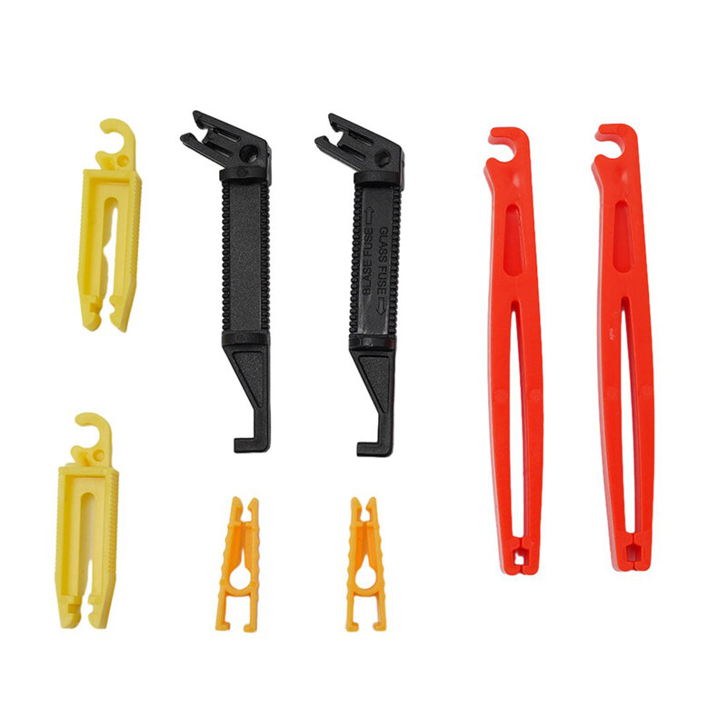 Fuse Puller Car Clips Practical Remove 6x30 Fuse 8 Pieces Durable For Car Fuse Holder Car Accessories Fuse Clip