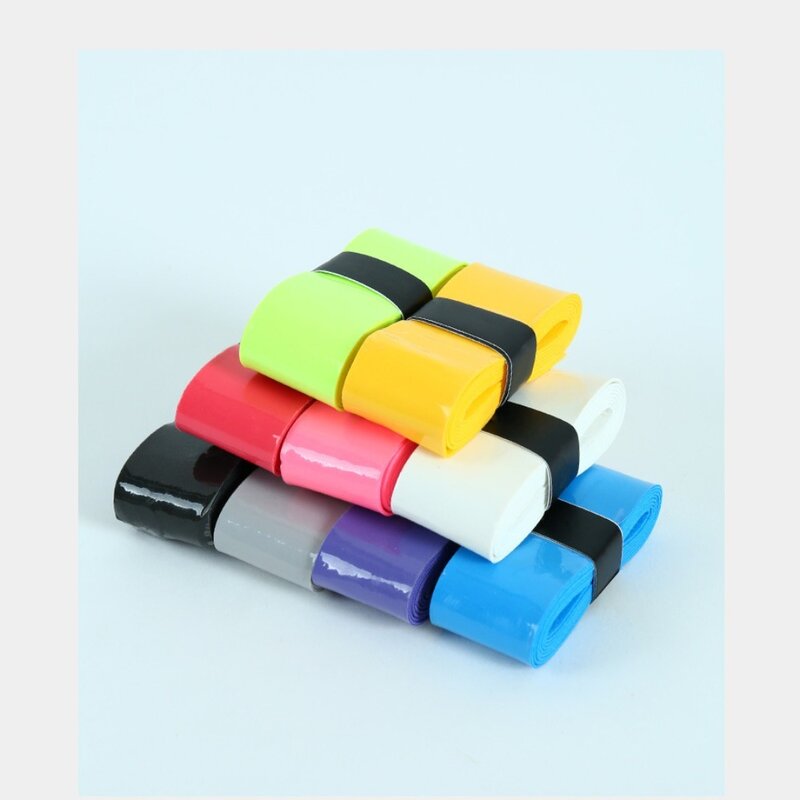 Empuñadura adhesiva para raqueta de tenis, sobreempuñaduras para bádminton, 14 colores, venta al por menor