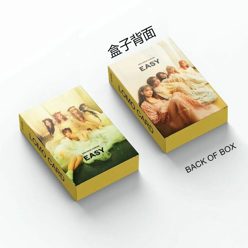 Kpop LE karty Lomo nowy Album idealne zdjęcia nocne pocztówka karty Lomo karta HD na prezent dla fanów