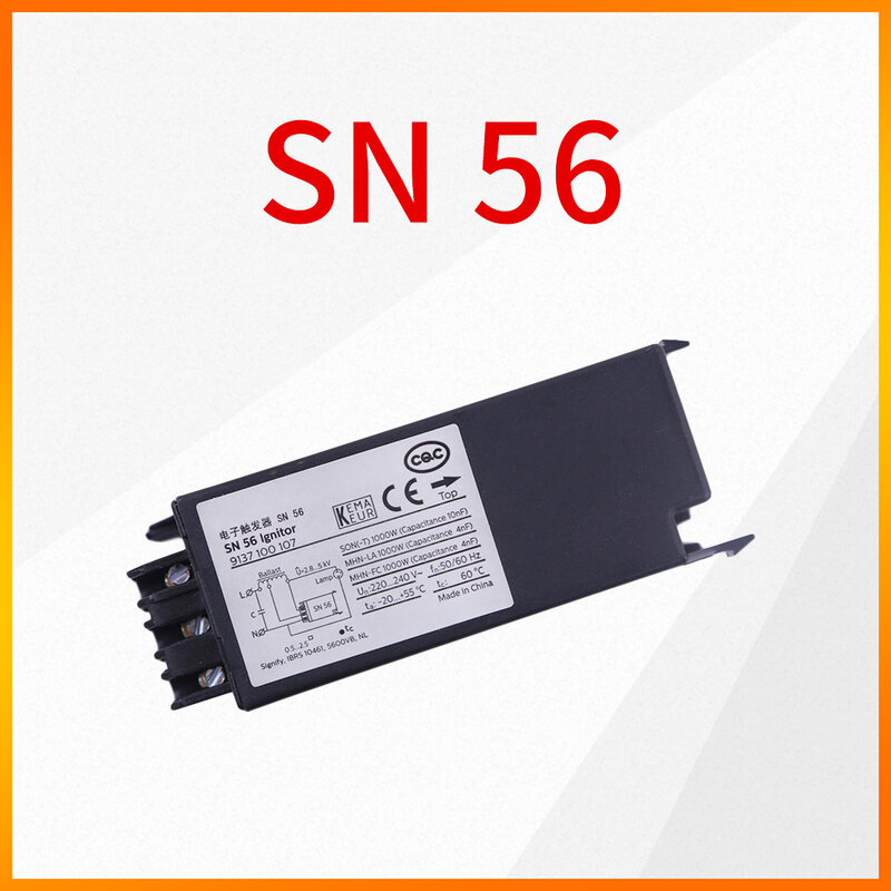 Pemicu elektronik SN56 lgnitor lampu halida logam Starter untuk Philips SN 56 pelatuk elektronik