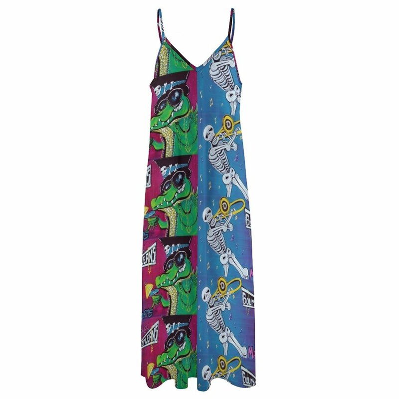 Праздничное платье Марди Гра без рукавов, элегантные женские комплекты, женское платье, платья, женский летний костюм