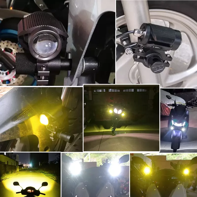 補助LEDオートバイライト,補助ライト,オフロードスクーター,suv utv,12v,24v,4x4,utv