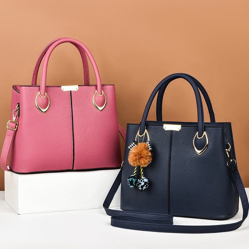 Manufacturer Women's 2024 Fashion Trendy Hand-Carrying Large Capacity Simple Shoulder Messenger Bag