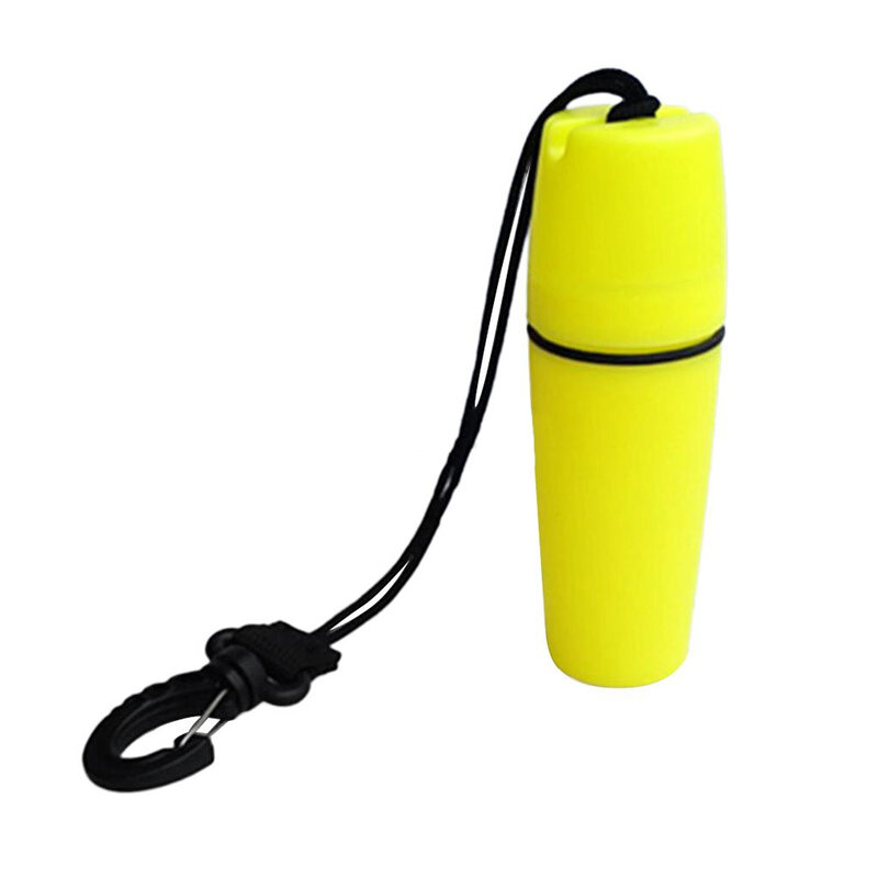 Mantén tus objetos de valor secos y seguros, botella de almacenamiento impermeable con gancho para Kayakers, snorkel, surfistas, nadadores