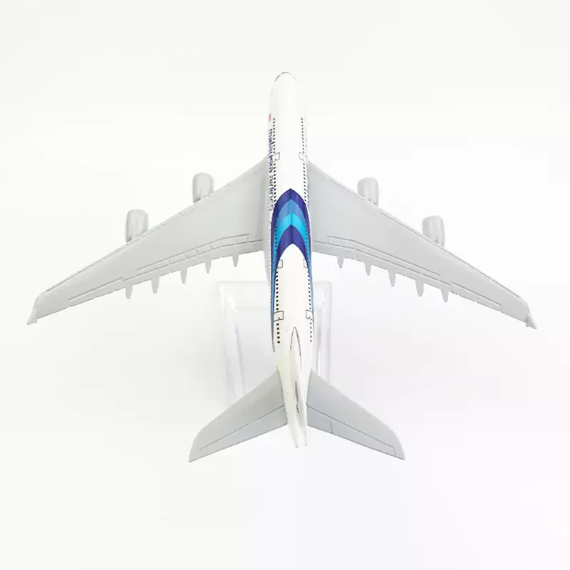 Aereo in lega in scala 1/400 Airbus A380 Malaysia Airlines 16cm modello di aereo giocattoli decorazione collezione regalo per bambini