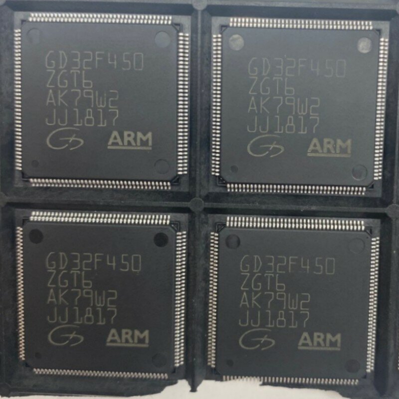 Chipset mikrokontroler Original GD32F450ZGT6 GD32F450ZG GD32F450 LQFP144 asli baru