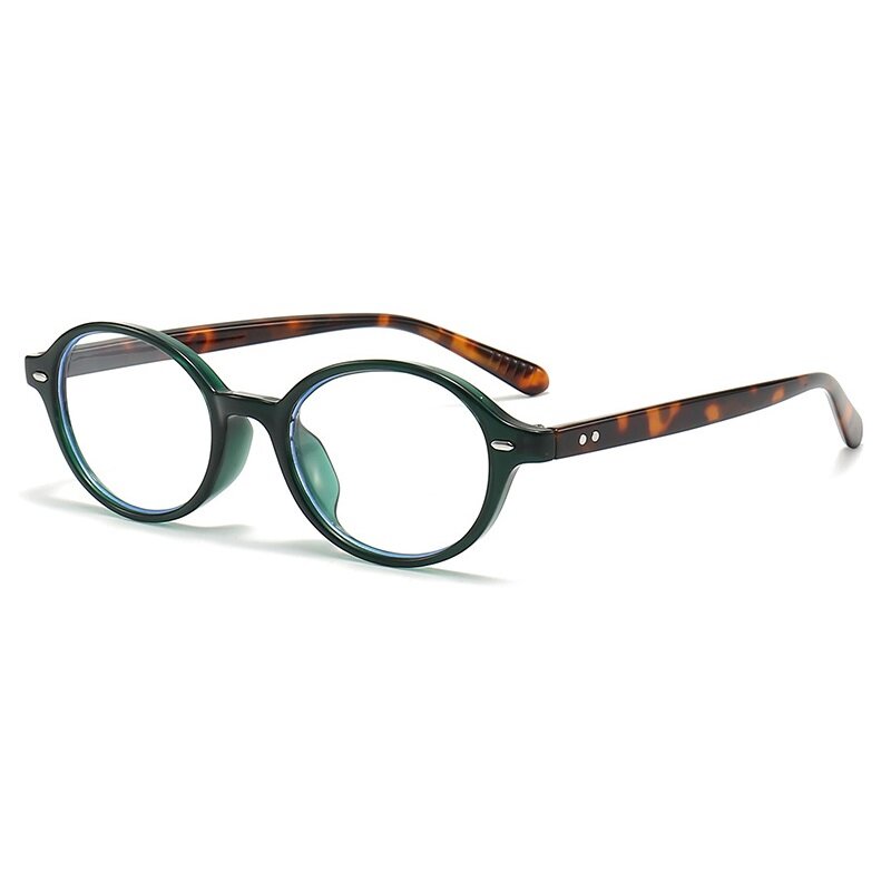 Gafas de sol ovaladas pequeñas Retro Para hombres y mujeres, lentes con remaches, a la moda, de lujo, UV400