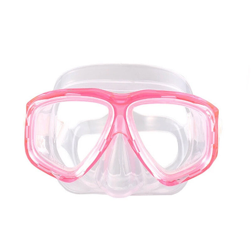 Miopia Silicone HD Clear Anti-Fog Mergulho Eyewear, Custom,-1.5 to-8.5, Adequado para Olhos Esquerdo e Direito, Graus Diferentes
