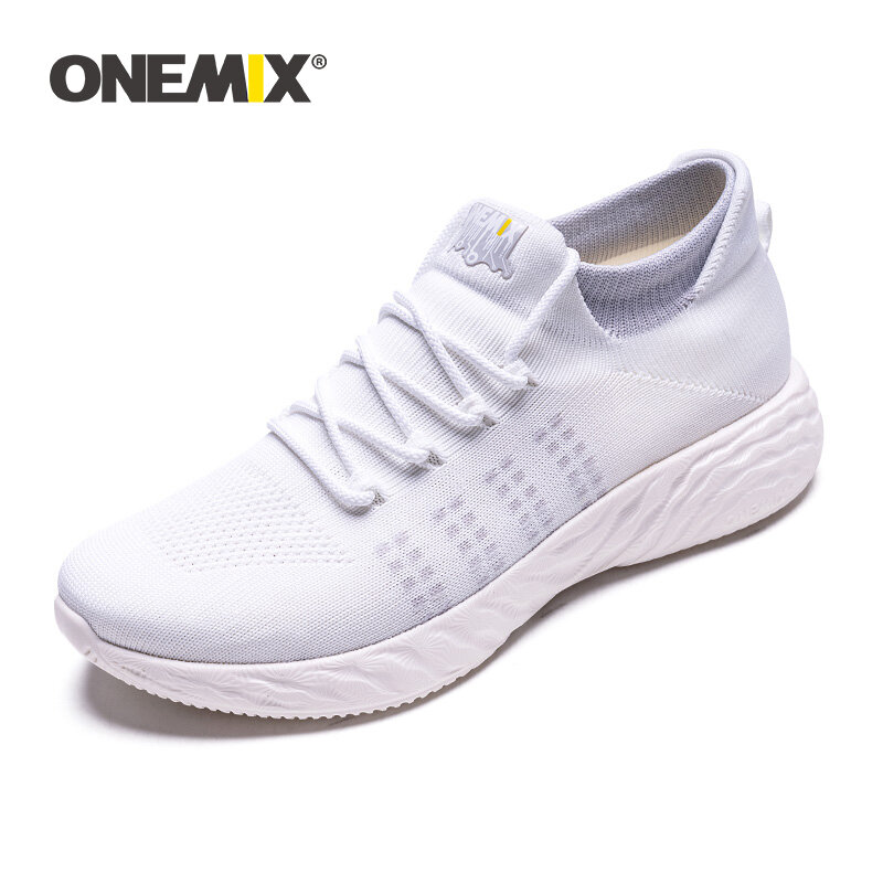 ONEMIX Men Running Shoes Breathable Outdoor Male Sneakers Man Sport Casual Jogging Shoes For Adult Man Athletic Walking Footwear