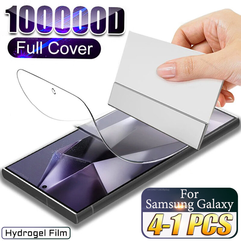 Hydrogel Film Voor Samsung Galaxy S24 S23 S22 S21 S20 Plus Ultra Screen Protector Noot 20 10 9 S10 S9 Lite Fe S10e S20fe 5G S 22