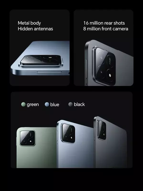 Оригинальный планшетофон Xiaomi 2024, планшетный ПК Pad 6S Pro, Snapdragon 888, Android 13, 10000 мАч, 16 ГБ + 1 ТБ, телефон с двумя SIM-картами, HD, 4K, Mi, планшет