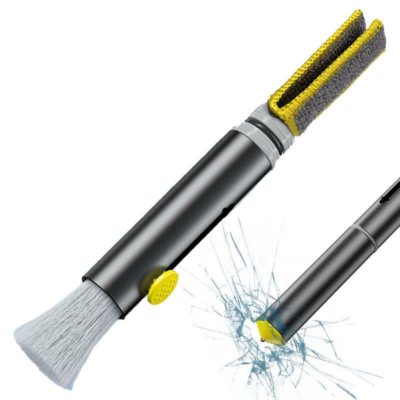 Car Cleaning Brushes Car Interior Multi-Purpose Scrubber Brush Car Wash Equipment With Fiber Brush Head For Air Vents Seats