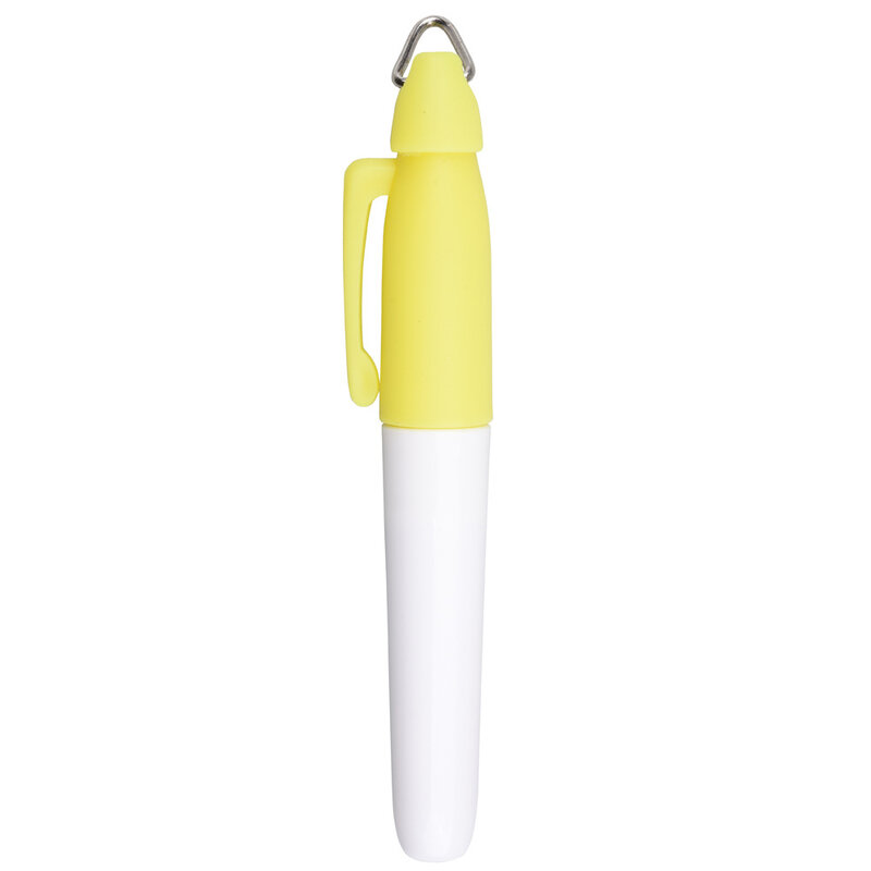 ปากกาทำเครื่องหมายลูกกอล์ฟแบบไม่มีสีปากกาทำเครื่องหมายลูกกอล์ฟปากกาพลาสติกพร้อมตะขอแขวนคุณภาพสูง