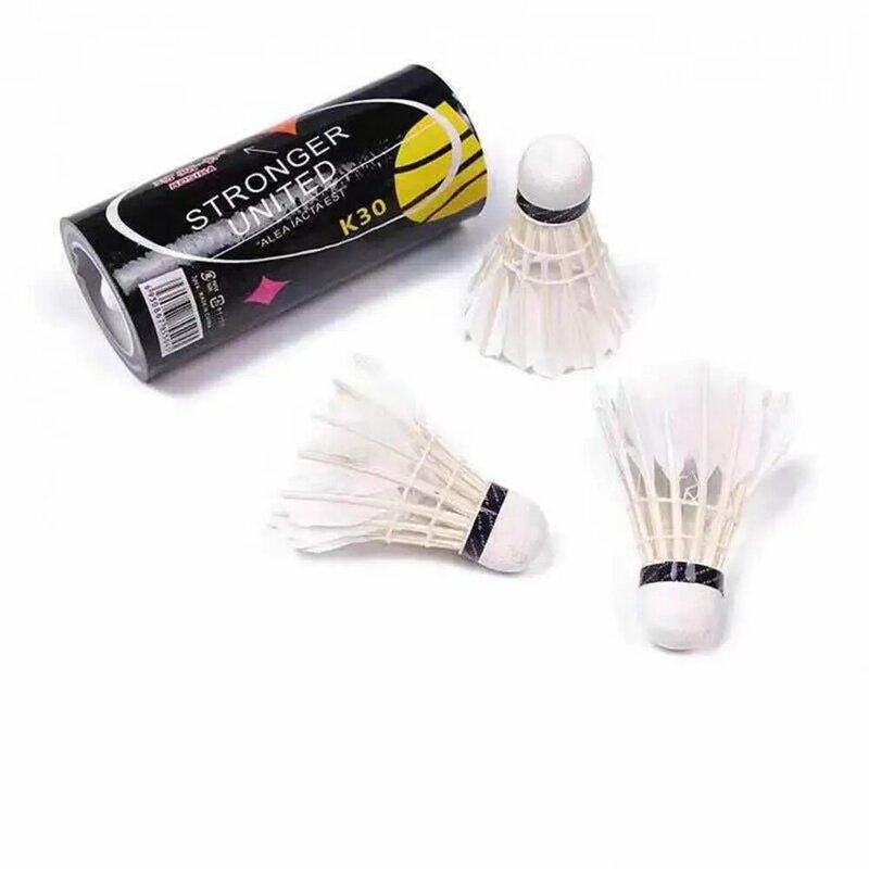 Highly Elastic Badminton for Professional Training Badminton with Design High-elasticity Duck Feather Badminton for Professional