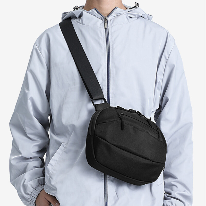 OZUKO portafoglio borsa a tracolla maschile borse a tracolla maschili impermeabili borsa a tracolla moda per borsa da viaggio leggera per adolescenti