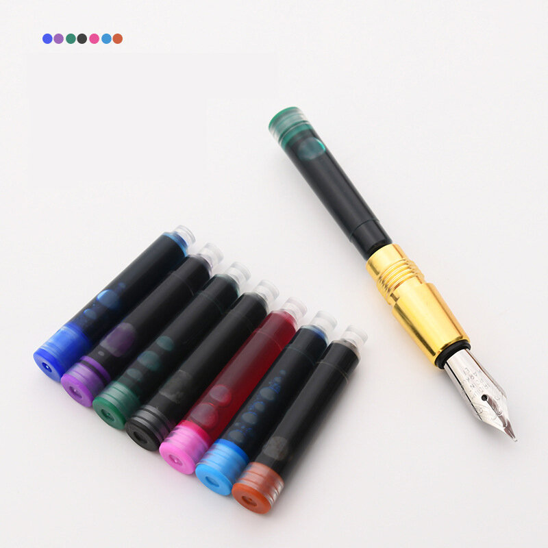 Bottiglia di inchiostro per penna stilografica 30 ml/Set di inchiostro-Sac, ricarica sostituibile colorata solubile in acqua forniture scolastiche per ufficio cancelleria per studenti