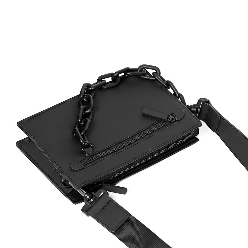 New Men's Box Crossbody Bag Casual Fashion Designer Crossbody Shoulder Bag Men 2 IN 1 Messenger Square Bag Envelope Hand Bag