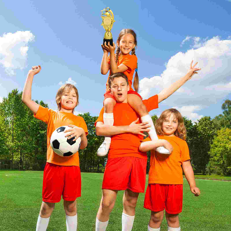 子供のための競技用trophy trophy、フットボールウェア、チャンピオンシッツ、野球選手、25x9x7cm