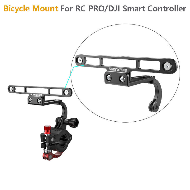 Remote Controller Holder on Bicycle Following Shot Action Camera Riding Bracket Mount For DJIRC PRO/DJI Smart Controller