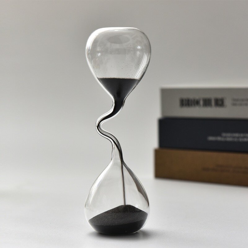 Hot Selling Home Decoration Ornaments Artistic Hourglass Timer Personal Creative Holiday Gifts Glass Hourglass Home Ornaments