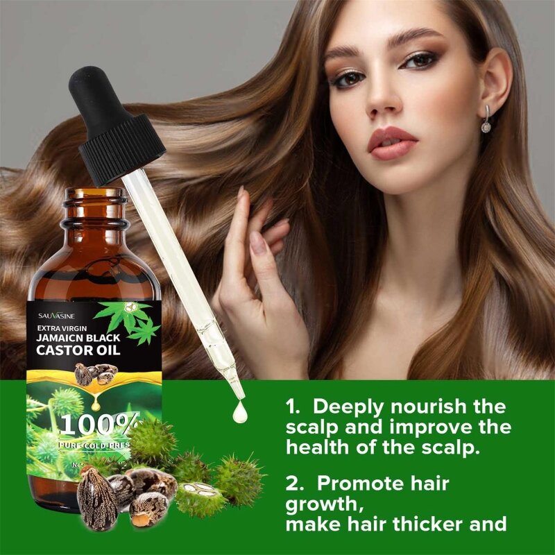 Solución hidratante para cabello Y1UF, aceite para masaje del cuero cabelludo seco y dañado, que le brinda cabello hermoso
