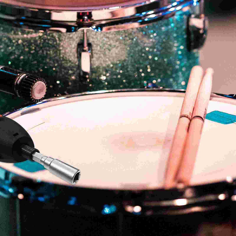 Llave de sintonización de tambor, herramientas de Hardware, Broca de Metal de Jazz, instrumento de percusión, accesorios de tambor ergonómicos