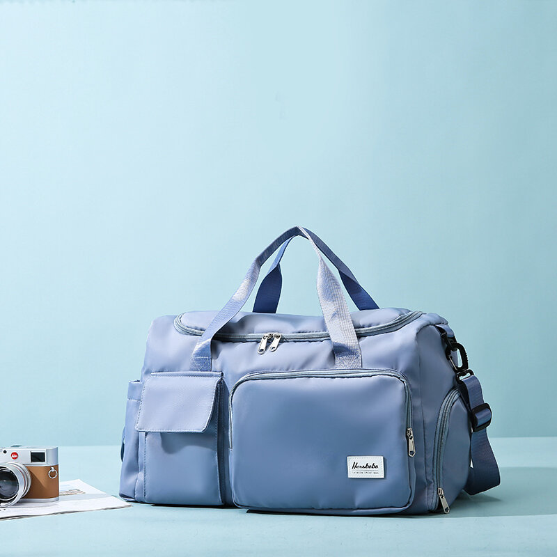 하이 퀄리티 옥스포드 천 여행 가방, 대용량 지퍼 독립 구획 피트니스 여행 가방, 무료 배송, 2024 신제품