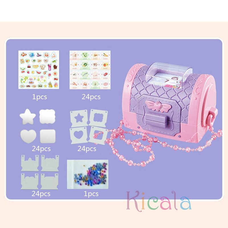 DIY Sticker Maker Toys Early Learning Educational Toys Party Favor Handmade Creative 3D Sticker Machine For Girls Boys Kids