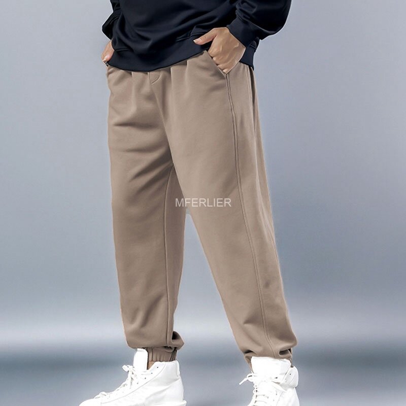 Spring Autumn Oversize Pants Men 8XL 150kg Plus Size Loose Trousers