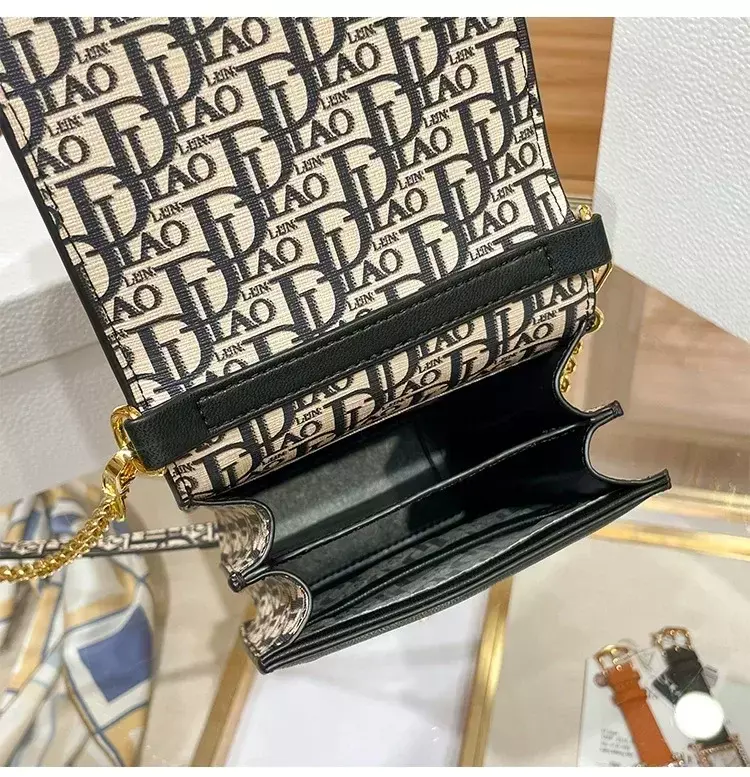 Berühmte Designer Luxusmarke Handy tasche Mini Kette Schnalle Schulter Umhängetaschen hochwertige Frauen Geldbörse und Handtasche