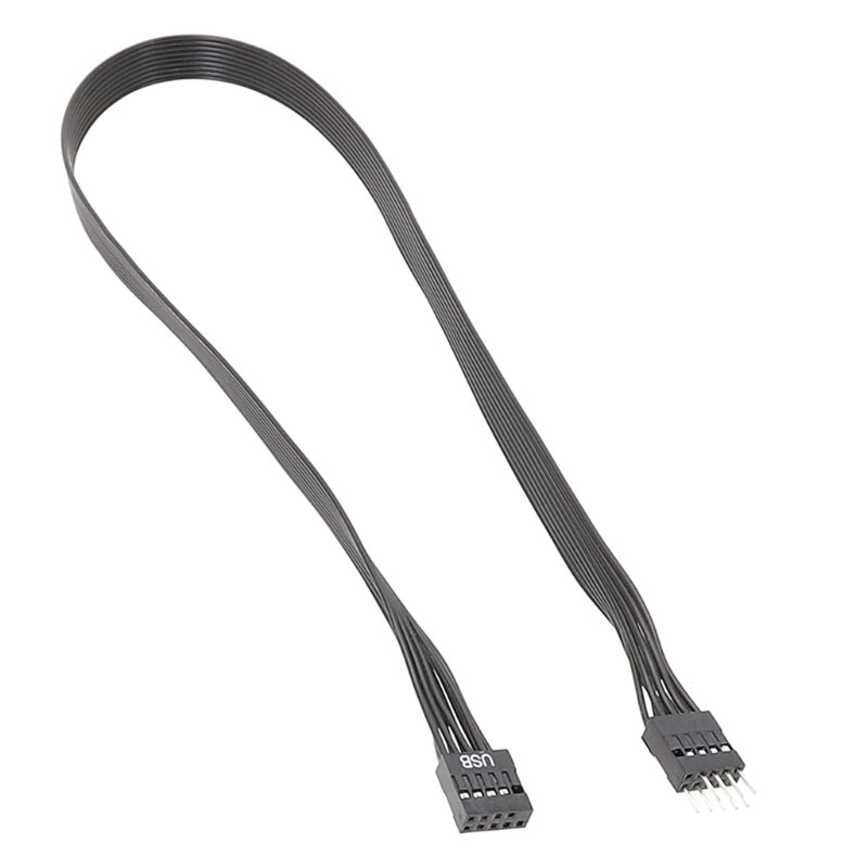 20 см/30 см/50 см USB 2.0 удлинительный кабель для материнской платы 9-контактный разъем «папа-мама»