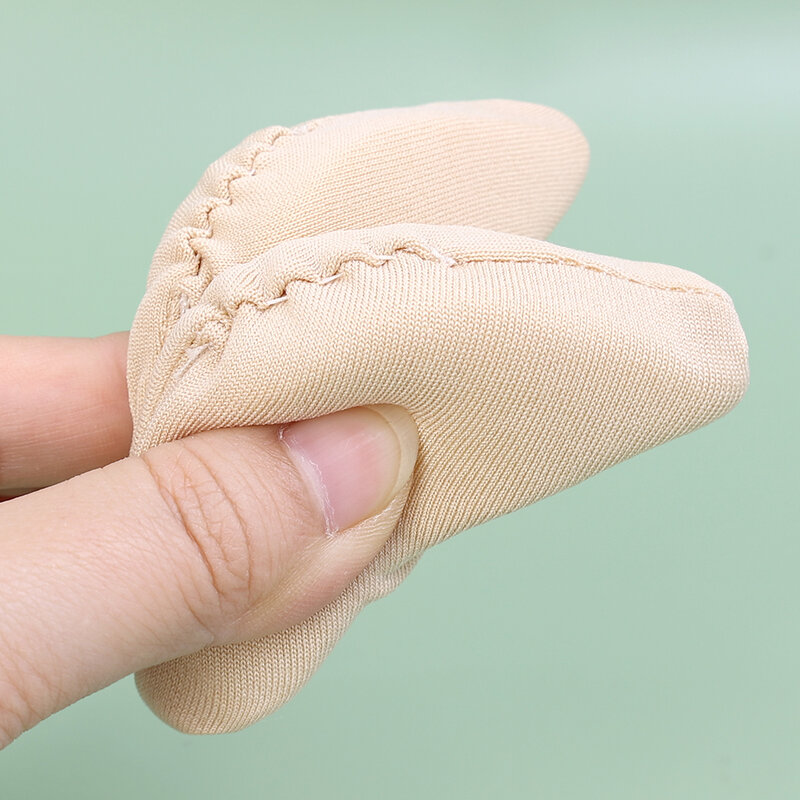 แผ่นฟองน้ำเสริมเท้าส่วนหน้า1-5คู่แผ่นเสริมส้นรองเท้าสำหรับผู้หญิงช่วยลดขนาดรองเท้าอุปกรณ์ปรับ Relief ปวดรองเท้า