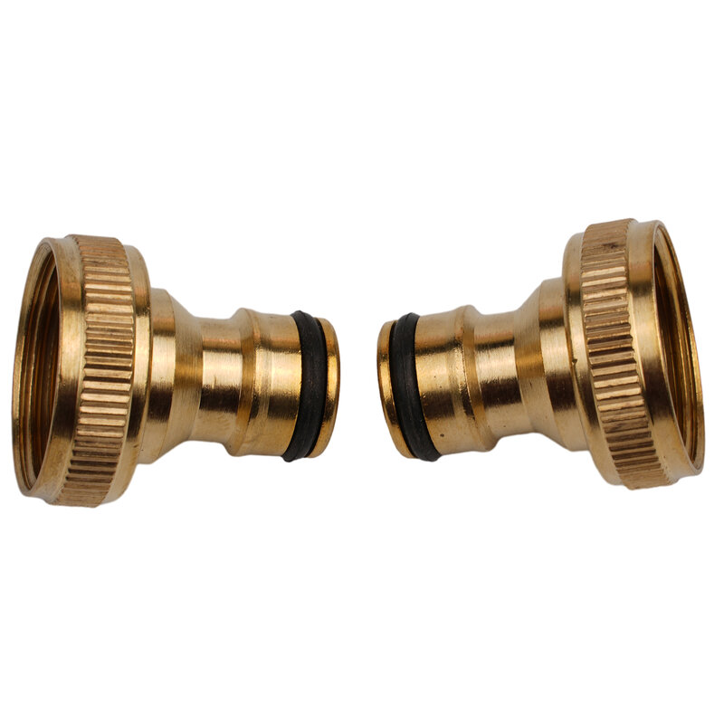 Thread Quick Connector Brass Garden Watering Adapter For 3/4inch To 1/2inch Faucet Connected With Water Hose Repair Fitting Tool