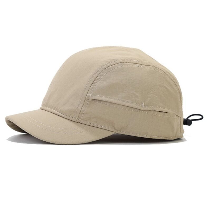 Adjustable Baseball Caps Fashion Cotton Short Brim Golf Dad Hat Sun Protection Quick Dry Snapback Caps Men Women
