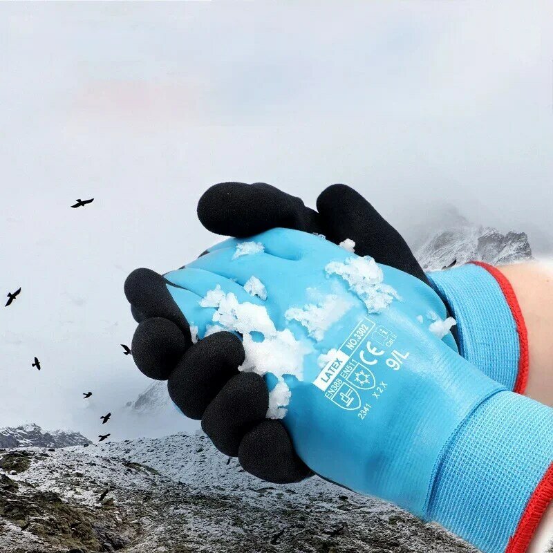 1 Paar Snijbestendige Handschoenen Hoog Prestatieniveau 5 Bescherming Golve Draagbare Duurzame Keuken Buiten Winter Warm Beschermend
