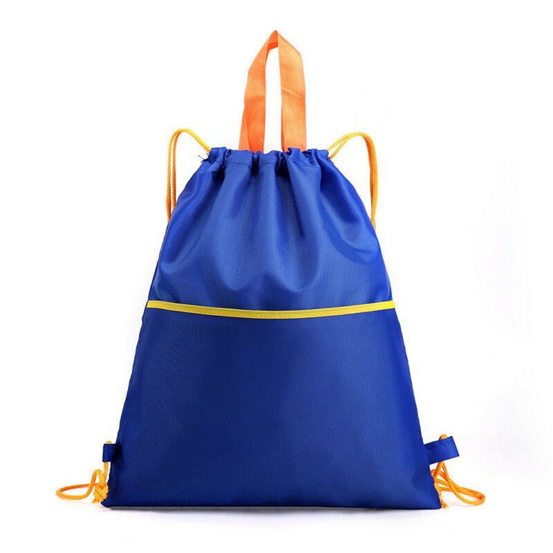 Tragbare Sport Fitness Rucksack Reise Outdoor Kordelzug Tasche Wasserdicht Gym Kordelzug Sack Für Schwimmen Basketball Yoga