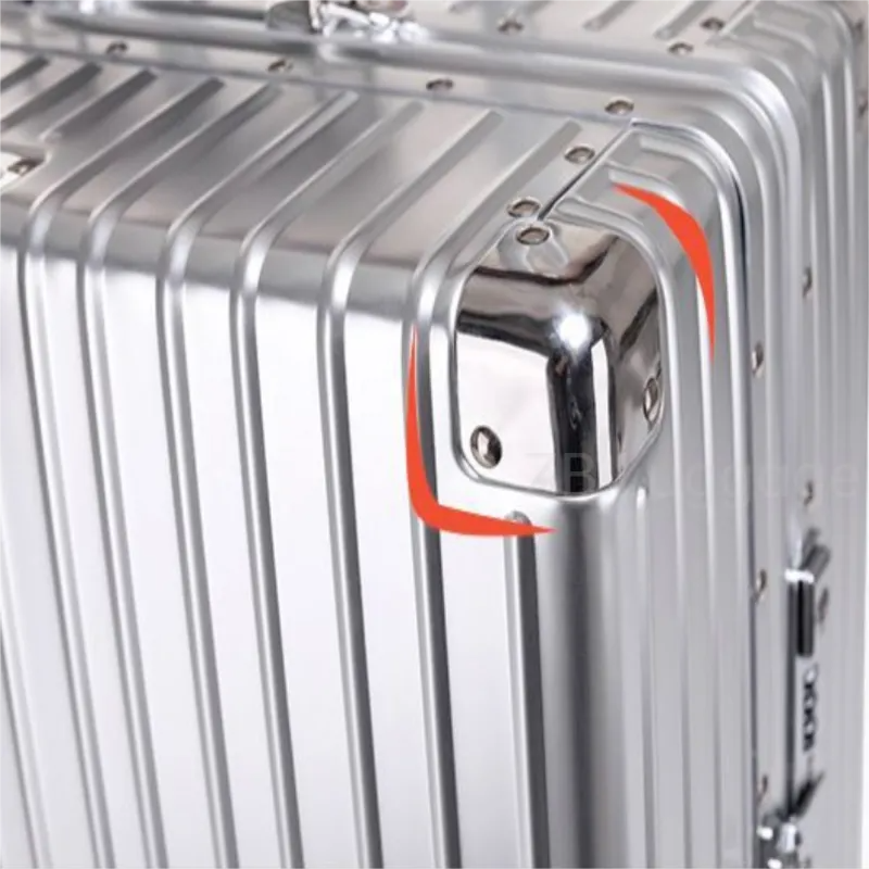 Новый алюминиевый чемодан на колесиках 20 дюймов 24 дюйма 26 дюймов 29 дюймов