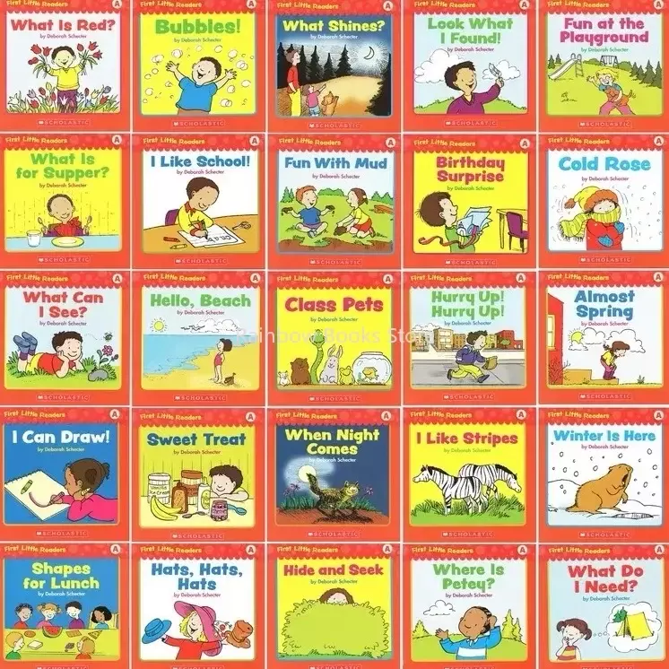 Juego de 5 cajas de libros para niños, libro de cuentos en inglés para aprender a leer para padres, juguete educativo para aula, regalo para niños, 116