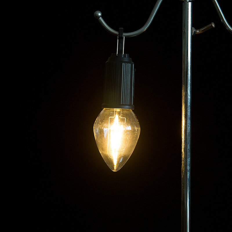 Lanterna da campeggio a LED con gancio luce da campeggio portatile tipo-C ricarica lampadina a sospensione per tenda per escursionismo pesca emergenza