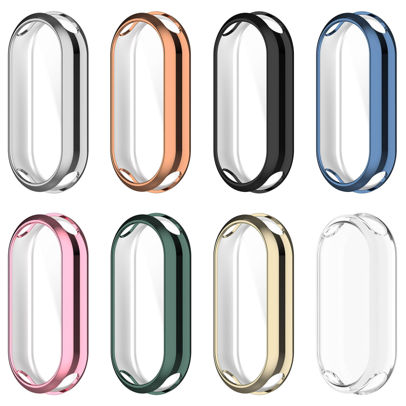 For Xiaomi Mi Band 8 Full Cover PC Case For Xiaomi Mi Band 8 Screen Protector For Mi band8 Protective Case TPU Watch Case