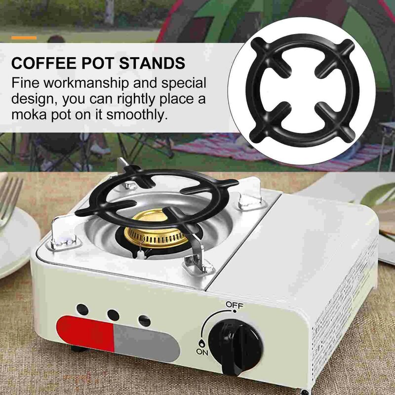 3Pcs Electric Espresso Coffee Pans Pot Stands Gas Stove Racks Stove Cooker Plates Replacement Replacement Wok Stands