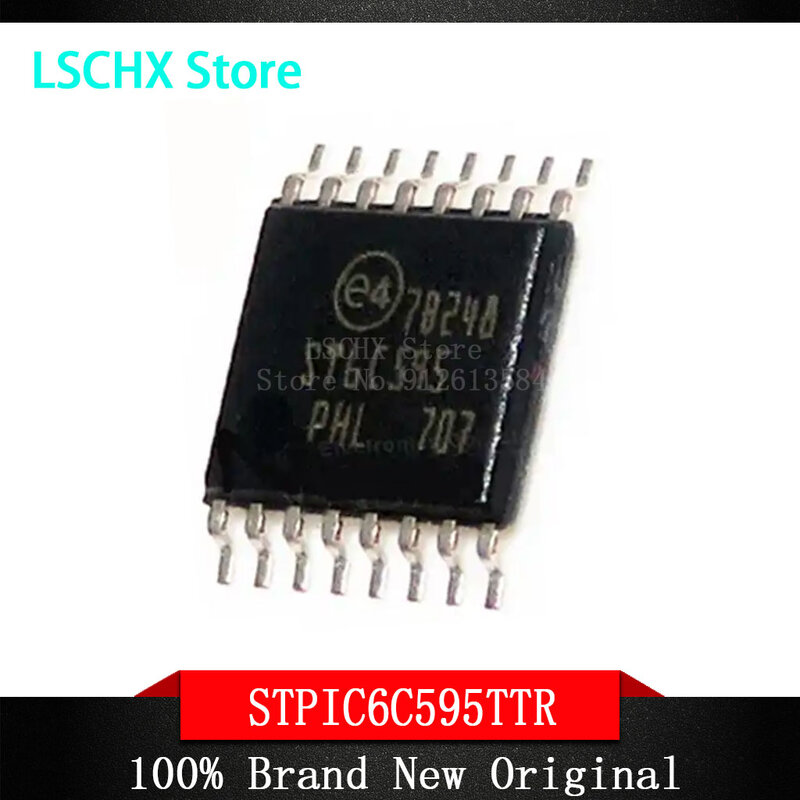 칩셋, STPIC6C595TTR, STPIC6C595, SOP-16, 100% nuevo, 10 Unidades