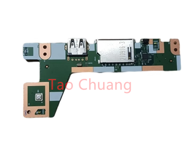 Interruptor USB Botão Board para Lenovo IdeaPad 1, 15ACL7, 3-17ITL, NS-D473, NS-D523