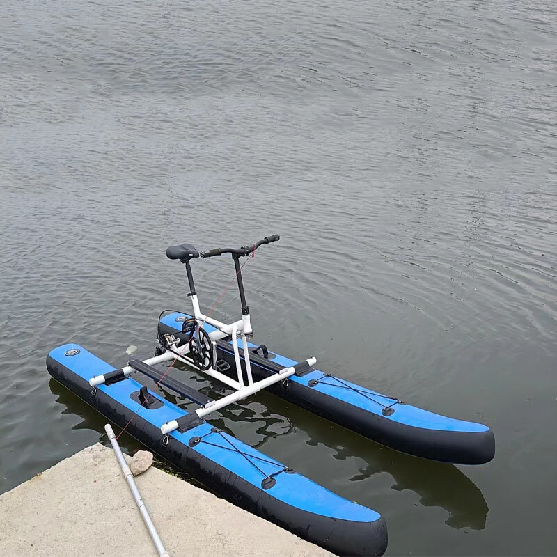 Superieure Kwaliteit Opblaasbare Ride-Ons Waterfiets Draagbare Waterfiets Met Pedaal