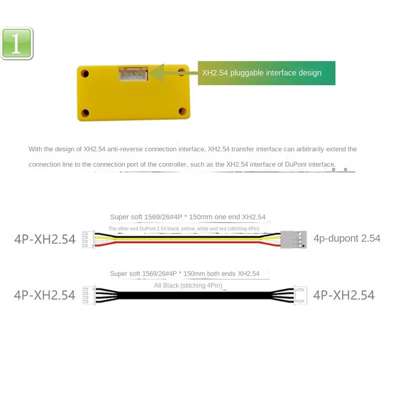 Sensor ultrasonik blok bangunan SR04 modul pengukuran jarak penghindar halangan XH2.54 4Pin kompatibel dengan Program legoeds