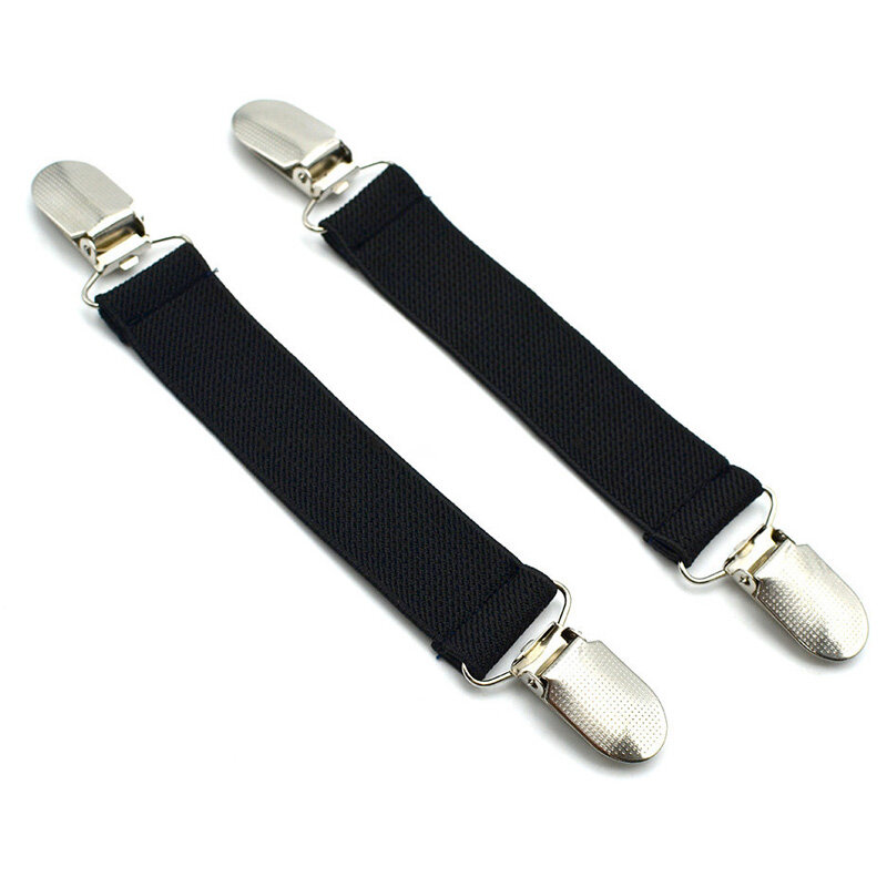 Men Clothing Adjustment Fixed Cushion Non-slip Clip Sock Single Garter Suspenders Braces Keep Suspender Garters Strap Clip