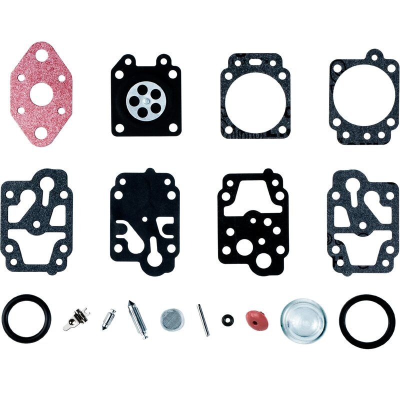 K20-WYL Carburador Reconstruir Kit, Série Primer, R200, S200, 230, T2500, XS200, XT2500, Gx22, GT1100, CS221, Substitui 753-04014, 615-873