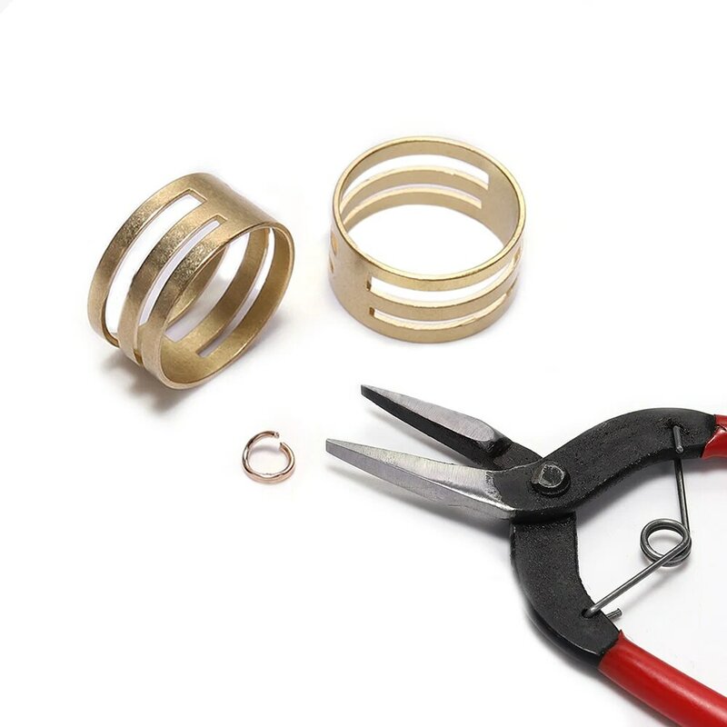 Abertura e Fechando Ferramentas para Fazer Jóias DIY, Jump Ring Opener, Anéis de Dedo, Descobertas Jóias, 17mm, 18mm, 19mm